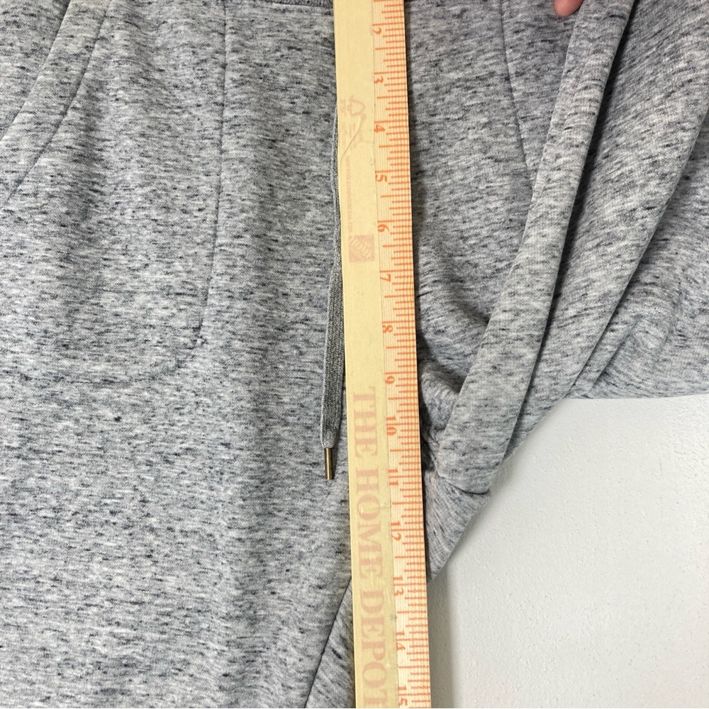 Uniqlo Sweatpants Mens M Gray Leg Athletic Drawstring Pockets Gym Heather Sport - Picture 13 of 16
